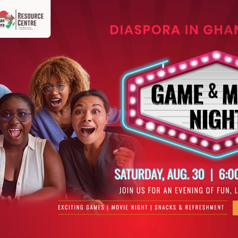 Diaspora in Ghana: Movie & Game Night