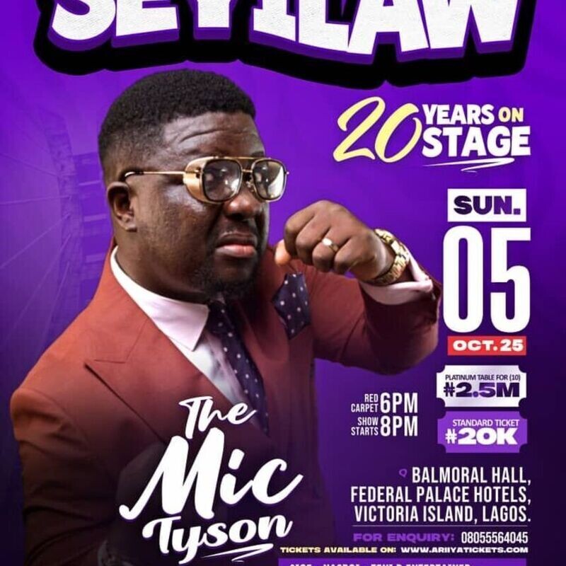 SEYILAW, The Mic Tyson – 20 Years on Stage