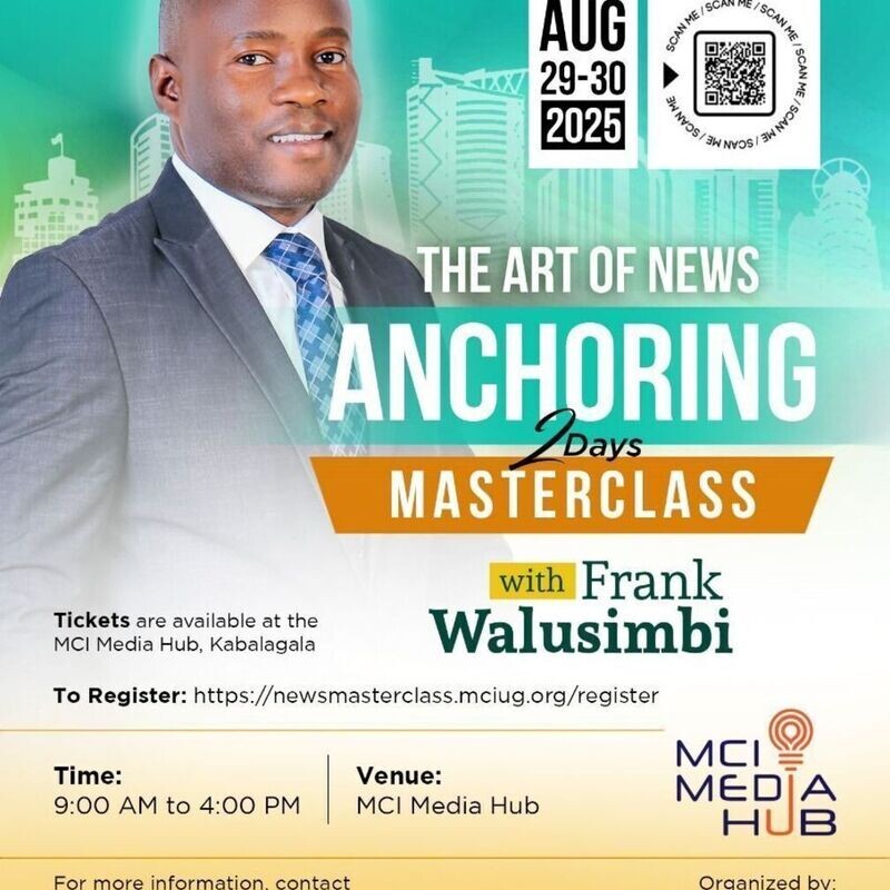The Art of Anchoring Masterclass with Frank Walusimbi