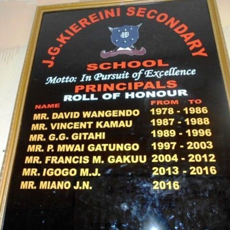 Sunday Service at JG Kiereini