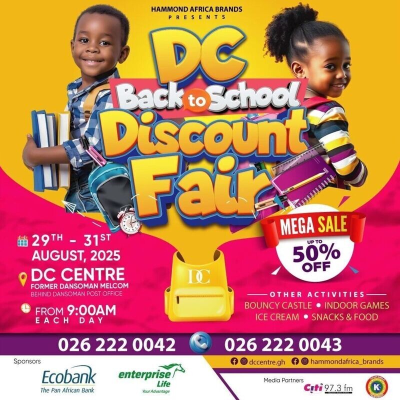 DC Back to School Discount Fair