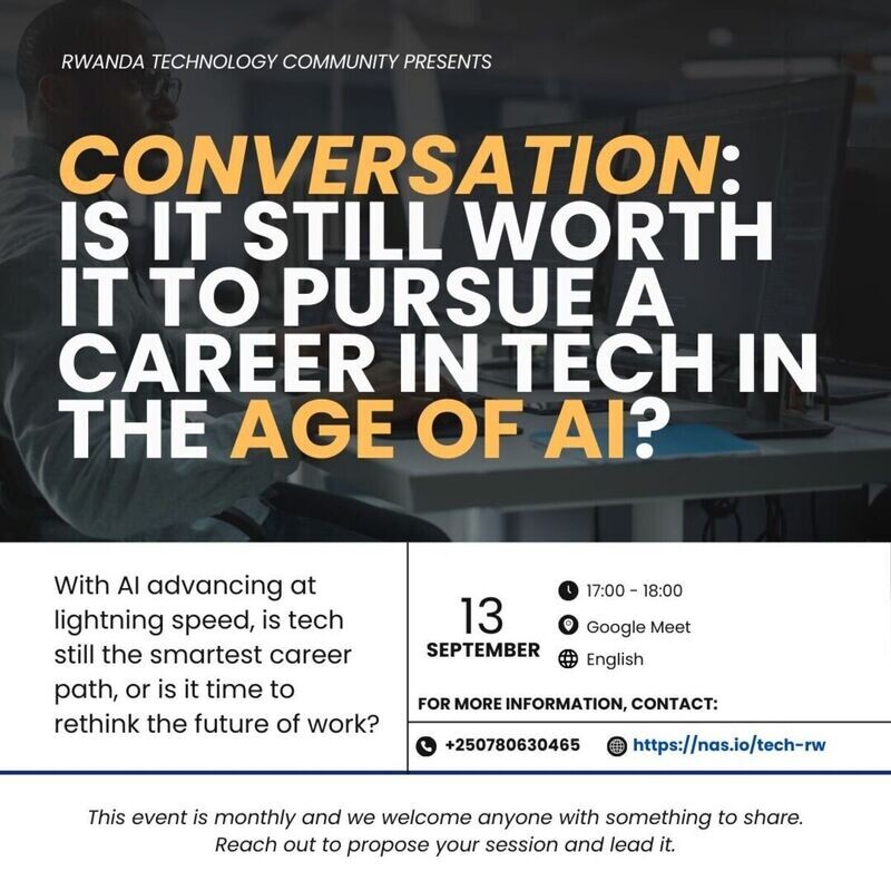 Conversation: Is it still worth it to pursue a career in tech in the age of AI?