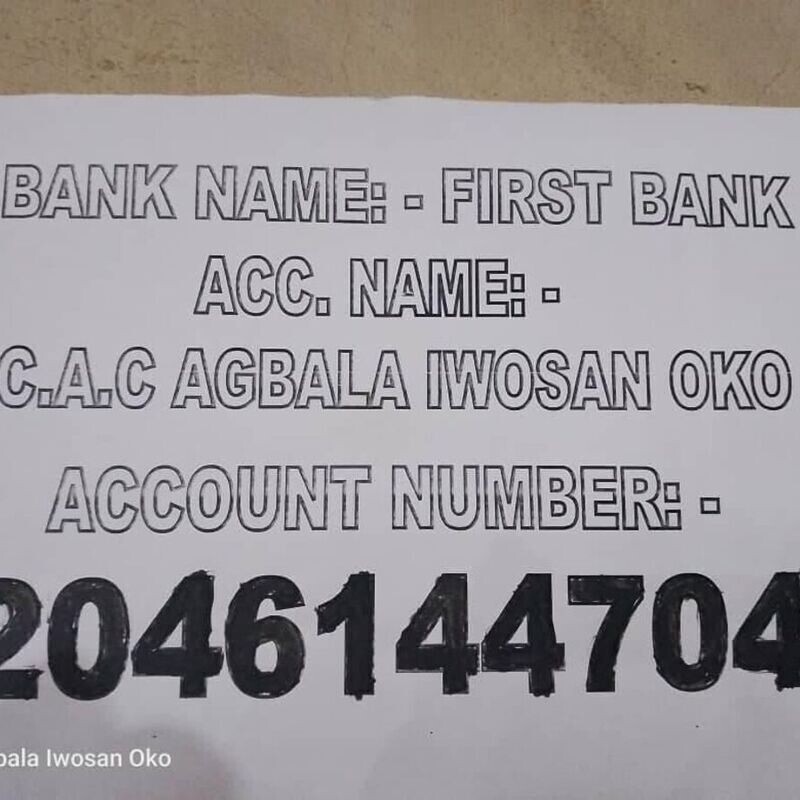 For Upcoming Church Anniversary / Work for God