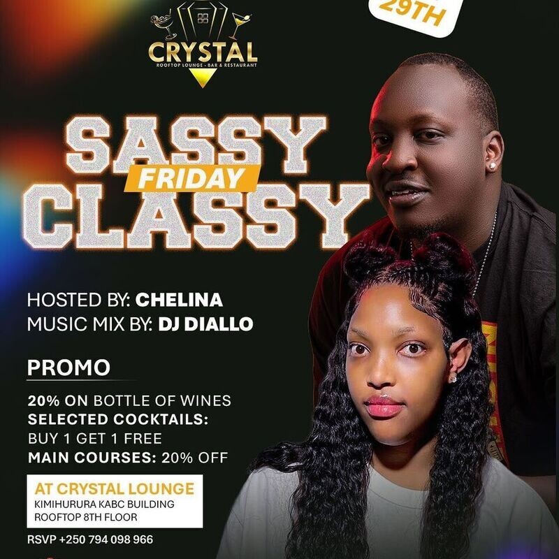 Sassy Classy Friday at Crystal Lounge