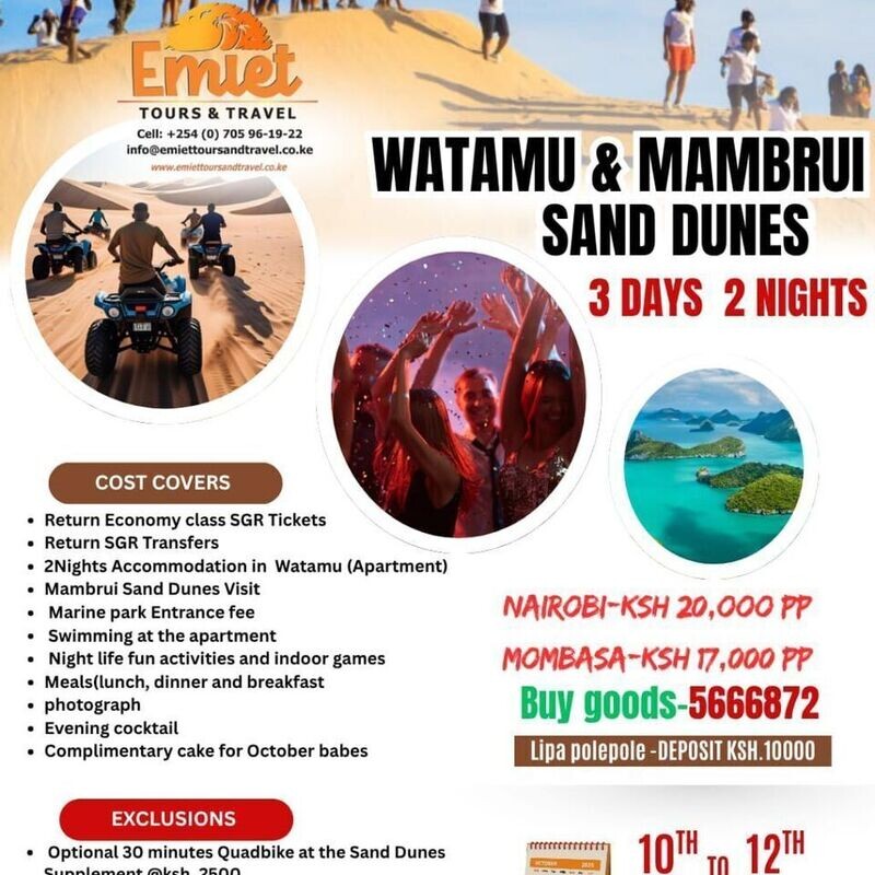 Watamu and Mambrui Sand Dune