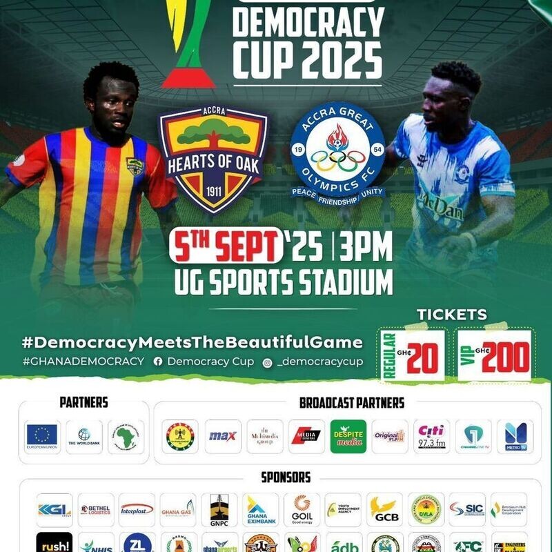 Hearts vs Olympics (Democracy Cup 2025)