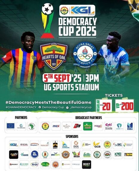 Hearts vs Olympics (Democracy Cup 2025)