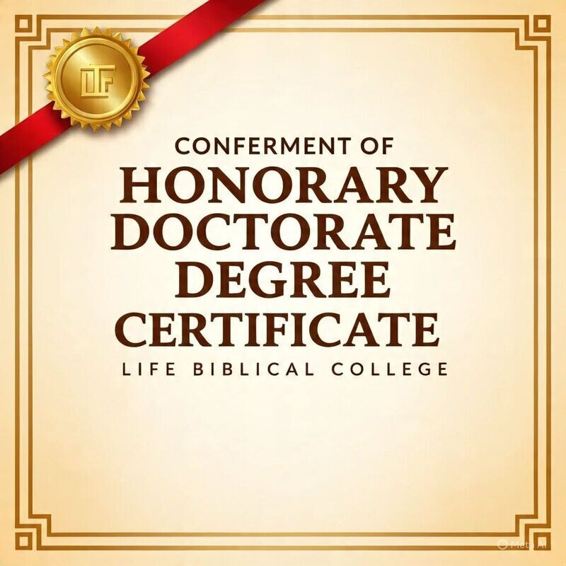 Honorary Doctorate Degree Ceremony