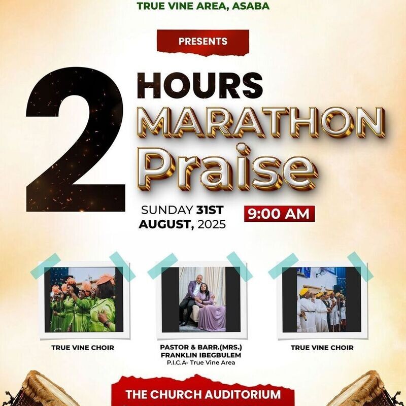 RCCG True Vine Marathon Praise