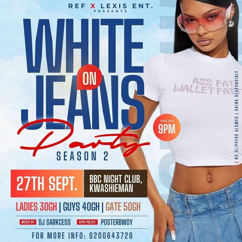 WHITE ON JEANS PARTY 0.2