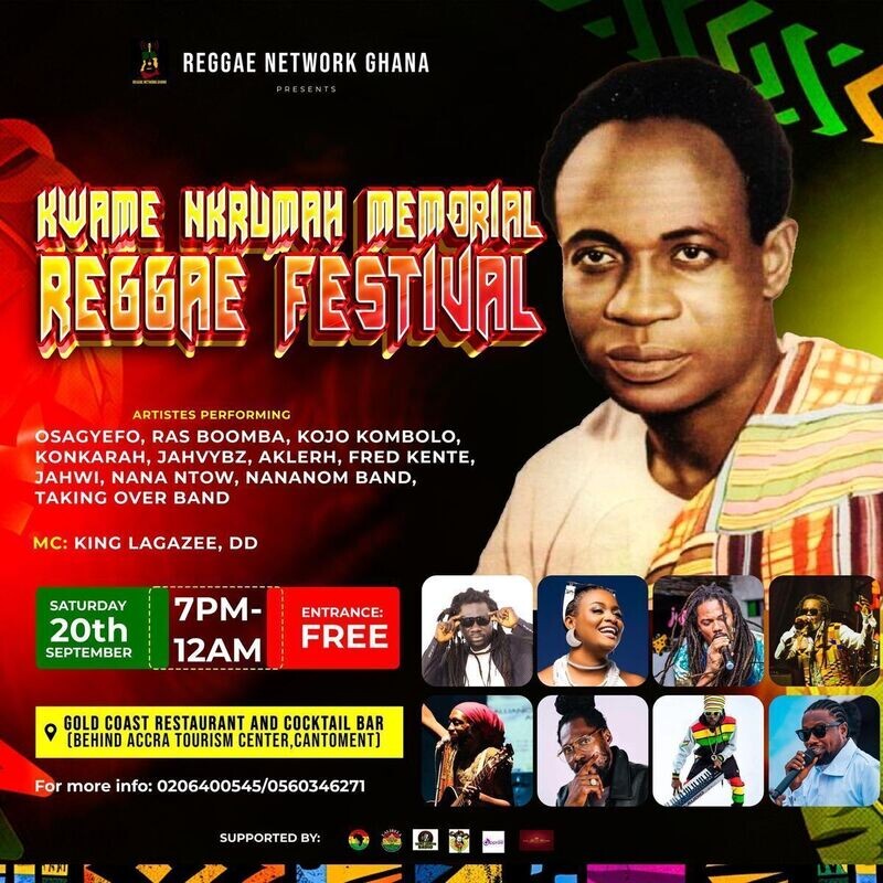 KWAME Nkrumah Memorial Reggae Festival