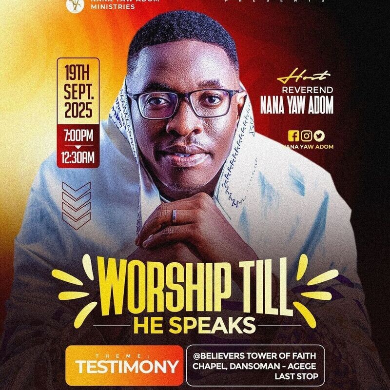 WORSHIP TILL HE SPEAKS