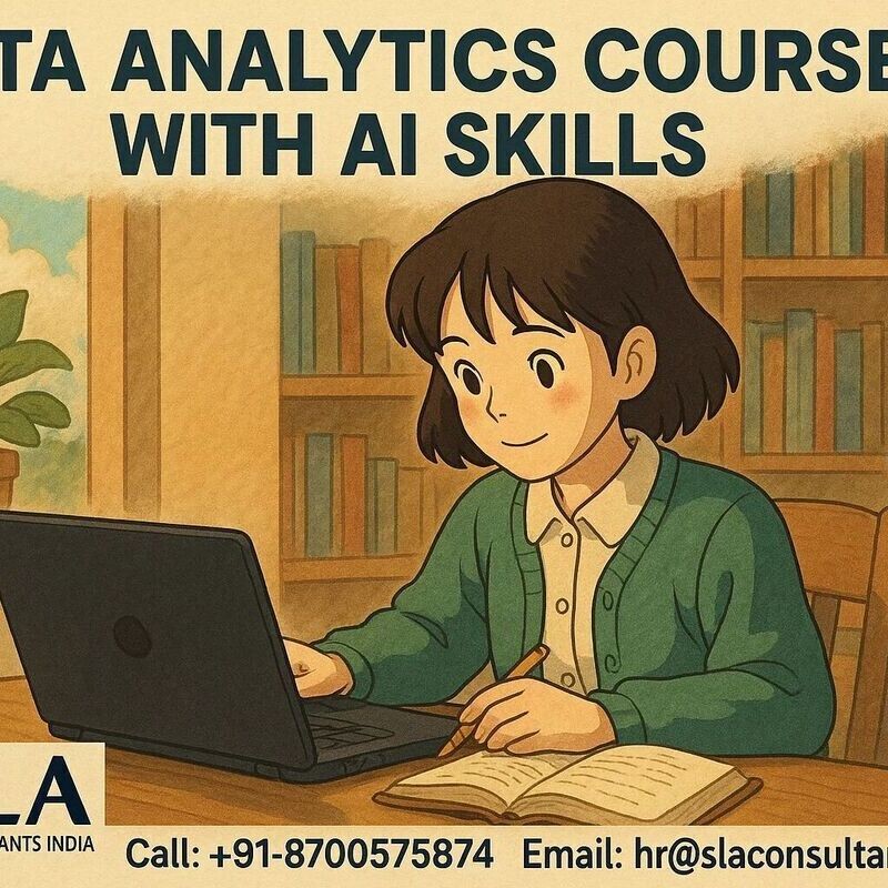 Data Analyst Course in Noida, Sector 39, Free Data Science with AI by SLA Consultants Noida,  Update Skills for 2026 Jobs
