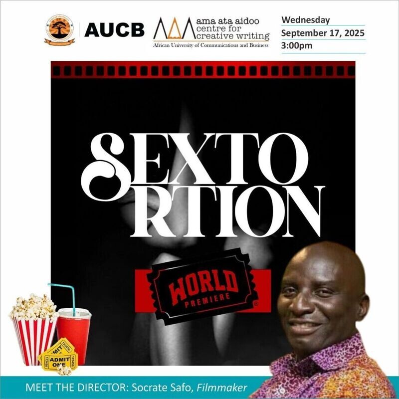 Meet the Director : "Sextortion" with Filmmaker Socrate Safo
