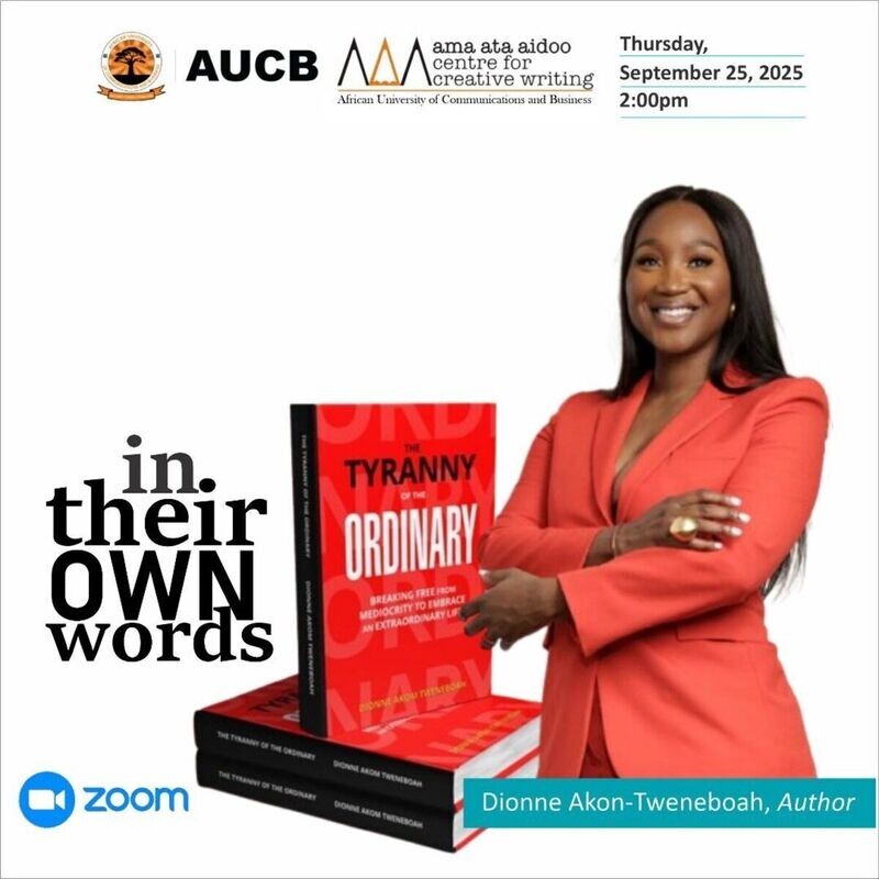 In Their Own Words: Dionne Akon-Tweneboah on "The Tyranny of the Ordinary"