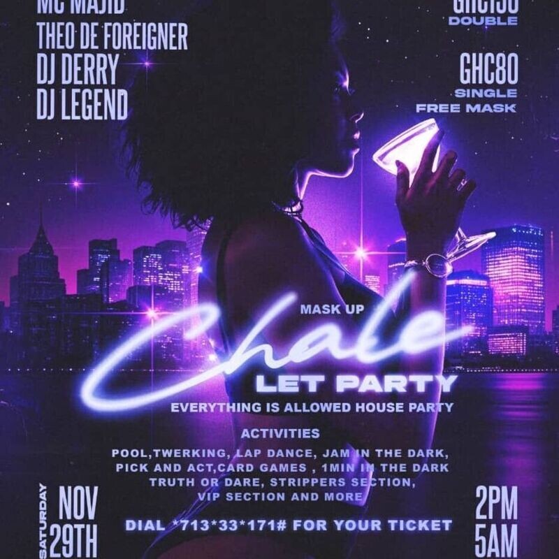 CHALE LET’S PARTY 2.0 (MASK EDITION)