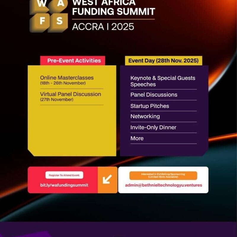West African Funding Summit (WAFS) 2025 Masterclass