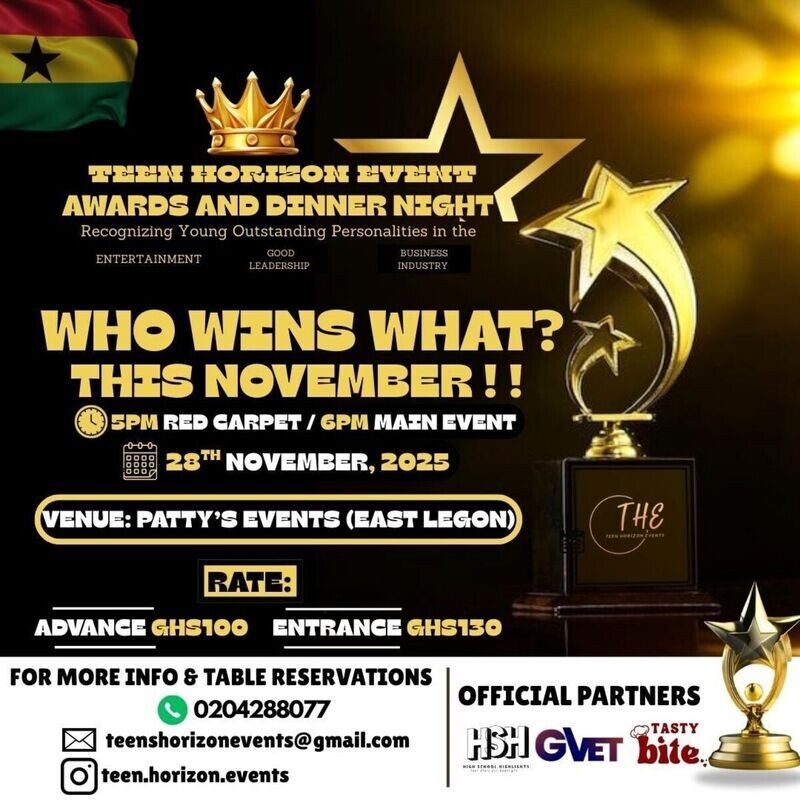 TEENS HORIZON DINNER AND AWARDS NIGHT