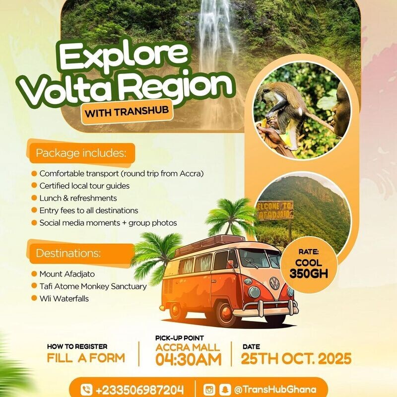 Explore Volta Region with TransHub