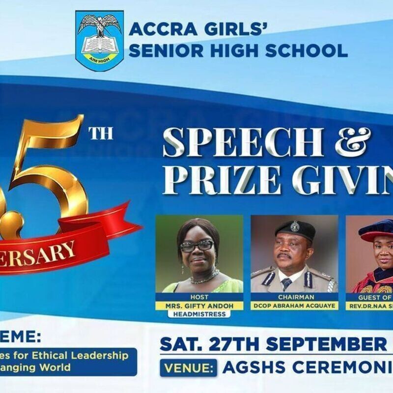 AGSHS 65TH ANNIVERSARY, SPEECH AND PRIZE-GIVING DAY