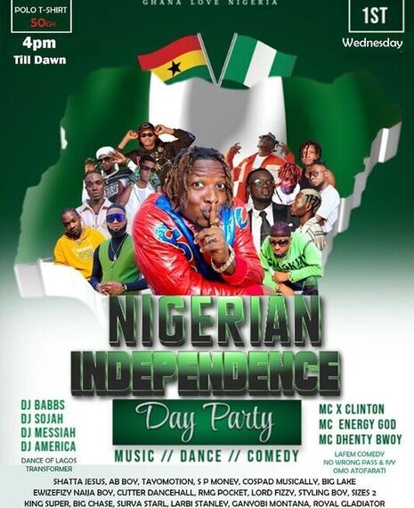 Nigeria Independence Day Celebration in Ghana! 🎉🇳🇬