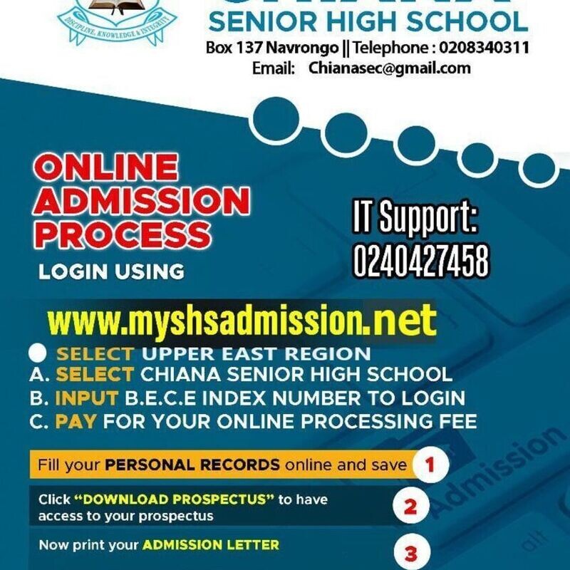 Online admission process