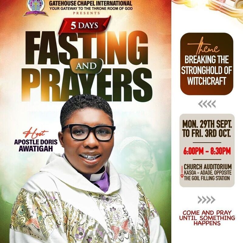 5 Days Fasting & Prayers