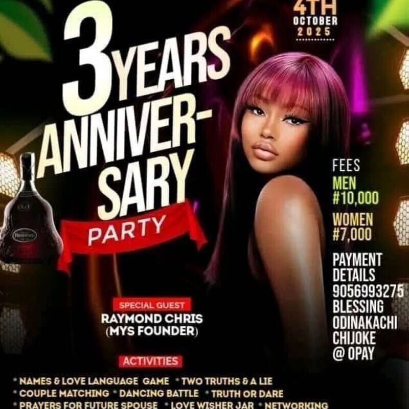 M.Y.S 3 YEARS ANNIVERSARY