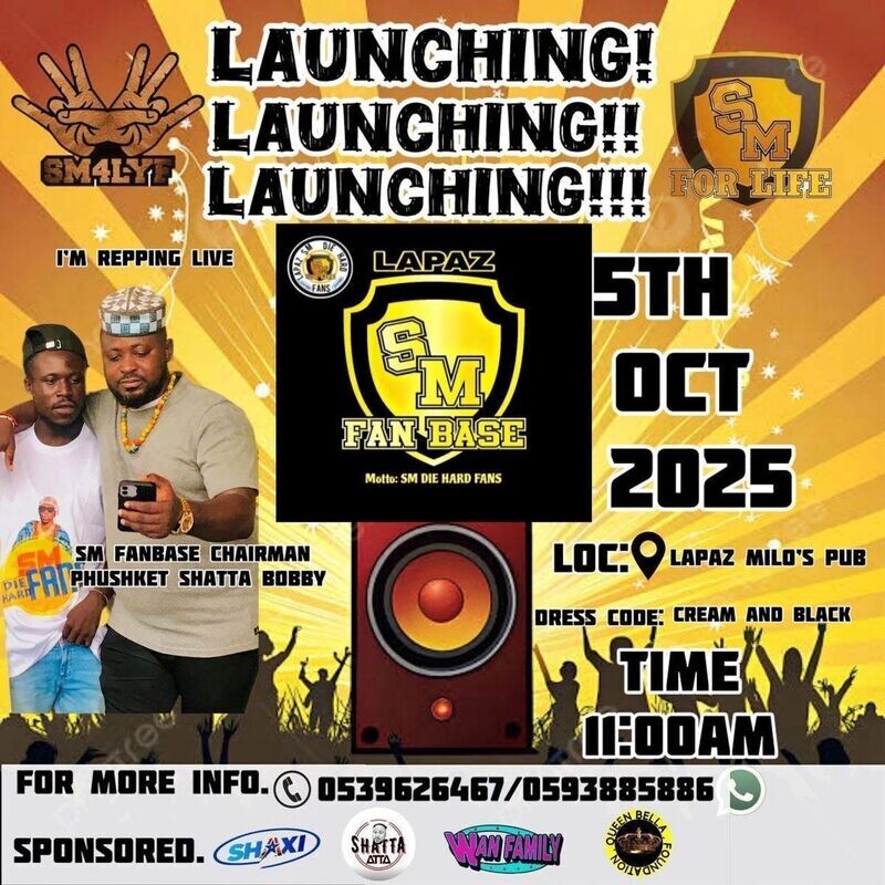 📢 Official Launch – Lapaz SM Fanbase