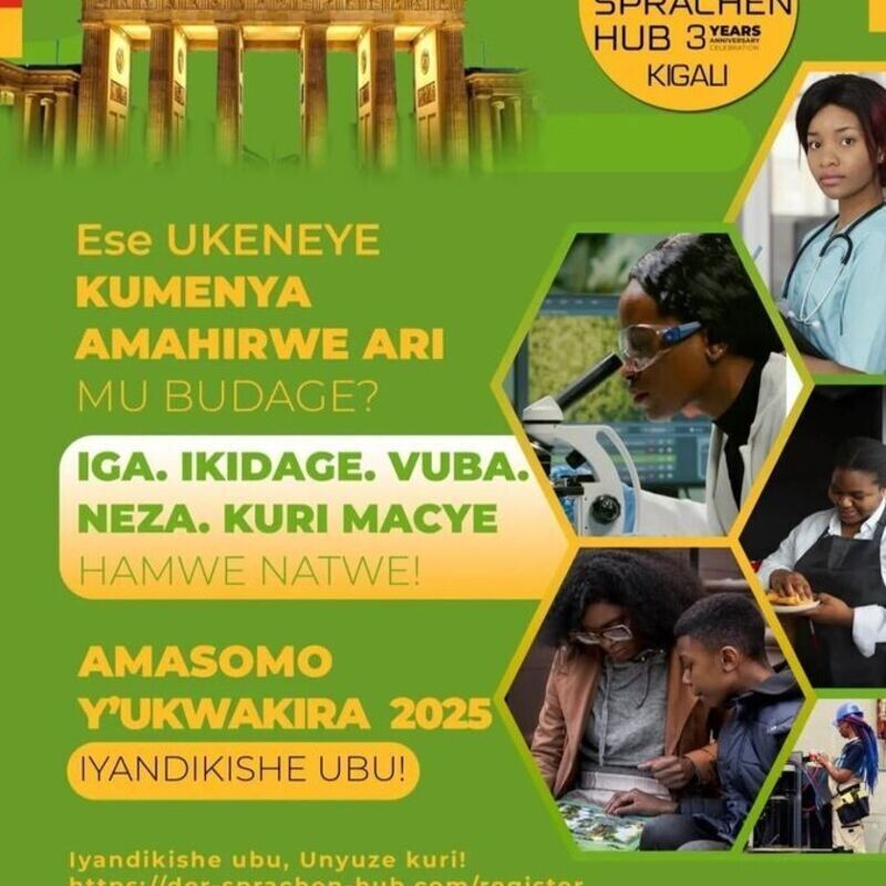 MENYA AMAHIRWE YO KUJYA KUJYA KWIGA MU BUDAGE