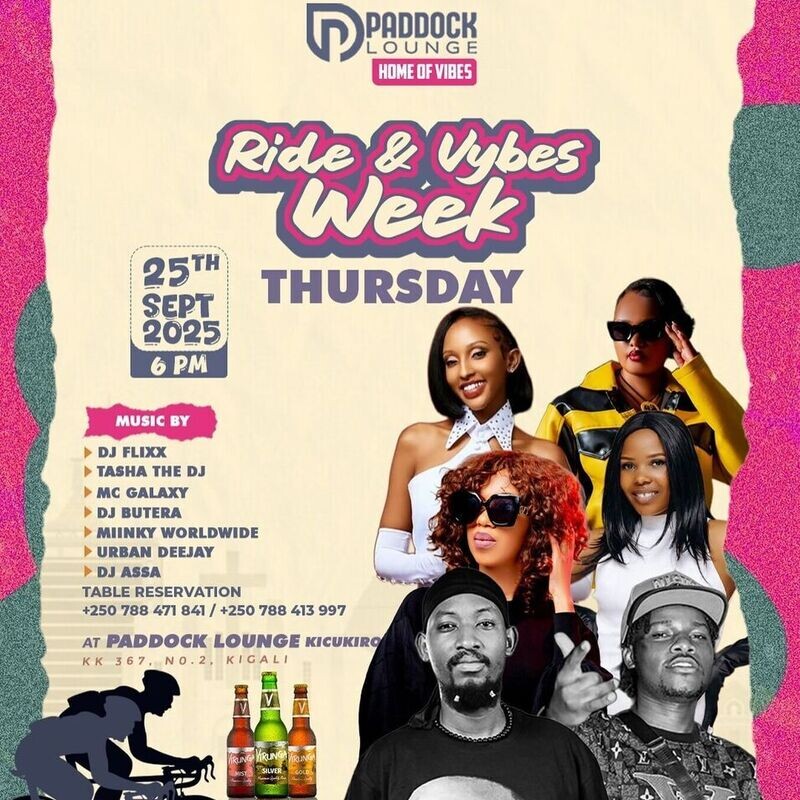 Ride & Vybes Week Thursday at Paddock