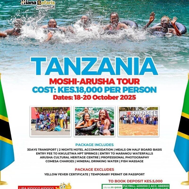 TANZANIA MOSHI-ARUSHA TOUR