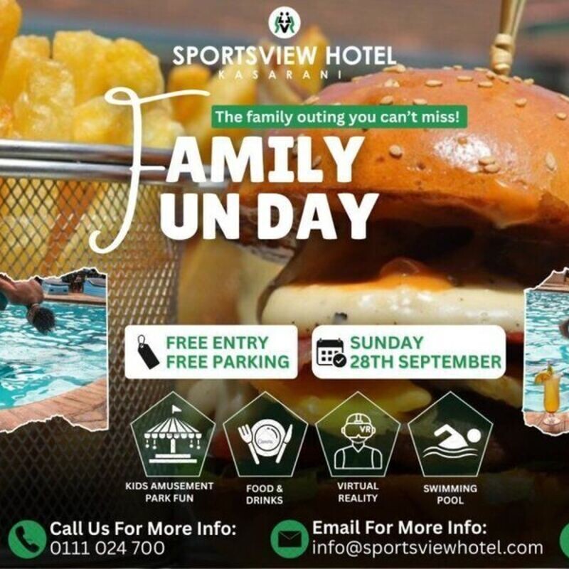 Family Fun Activities in Nairobi at Sportsview Hotel, Family Fun Day