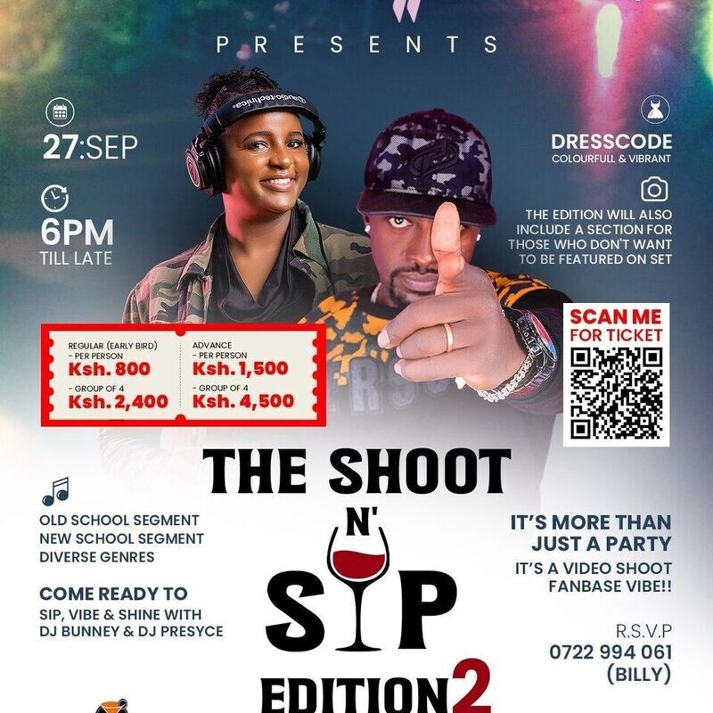 THE SHOOT N SIP EDITION 2