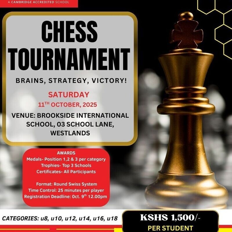 Brookside International Schools Chess Tournament