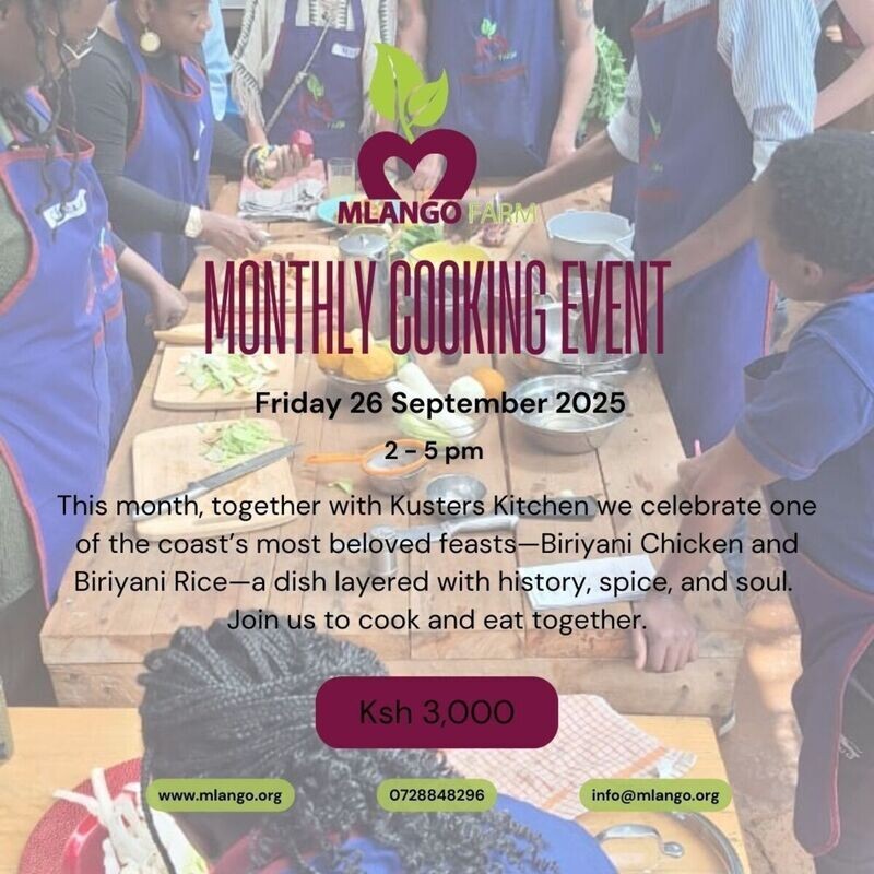 Monthly Cooking Event with Kusters Kitchen