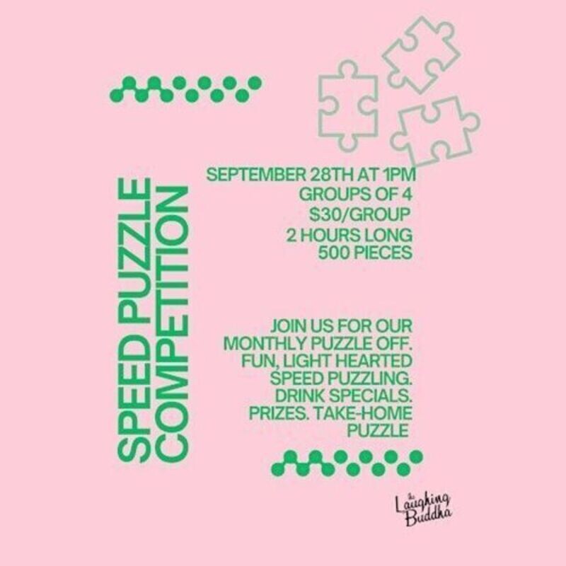 The Laughing Buddha 4th - Speed Puzzle Event