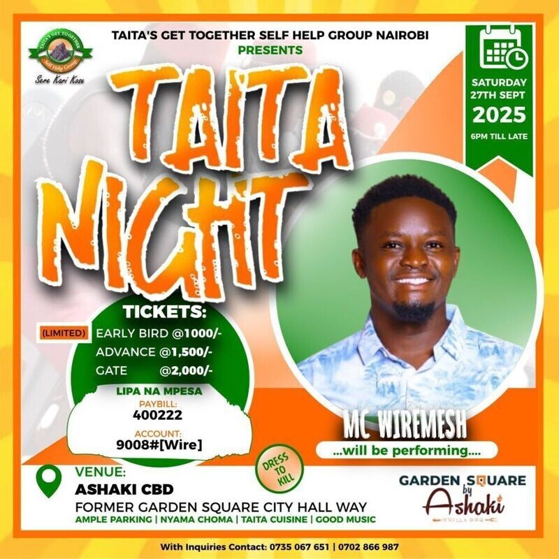 Taita Night Nairobi Nikushorodoka Utakosa Aje