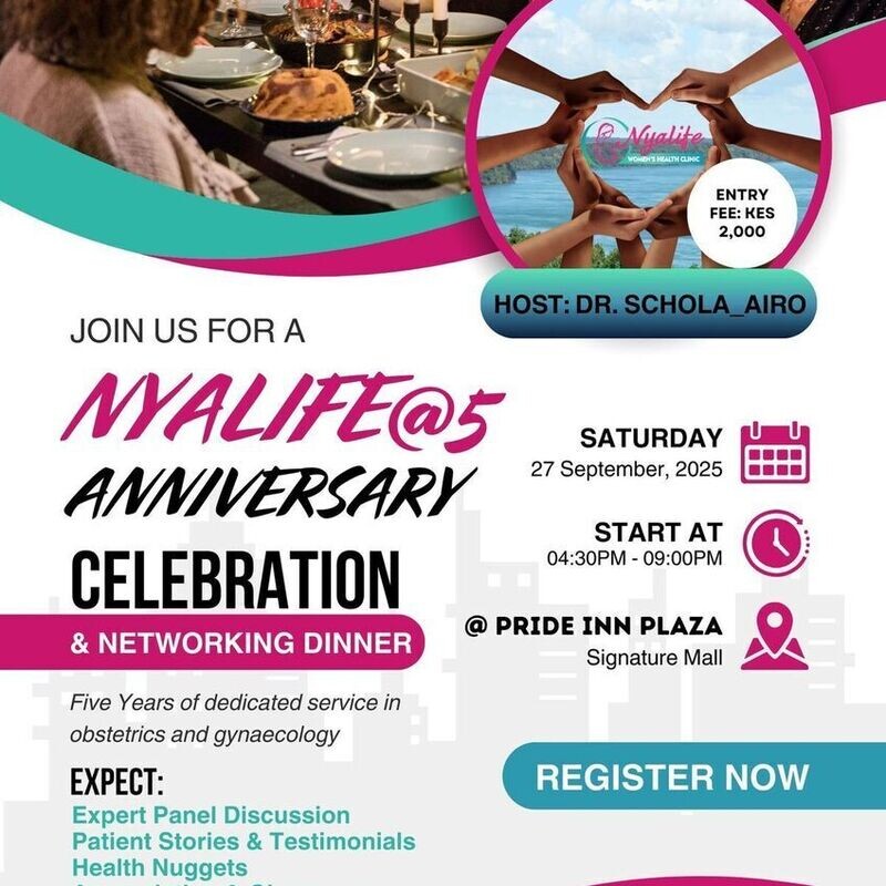 Nyalife@5 Anniversary Celebration & Networking Dinner