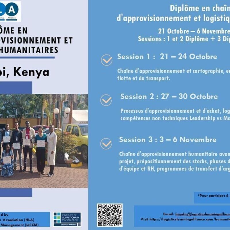 Humanitarian Supply Chain and Logistics Diploma