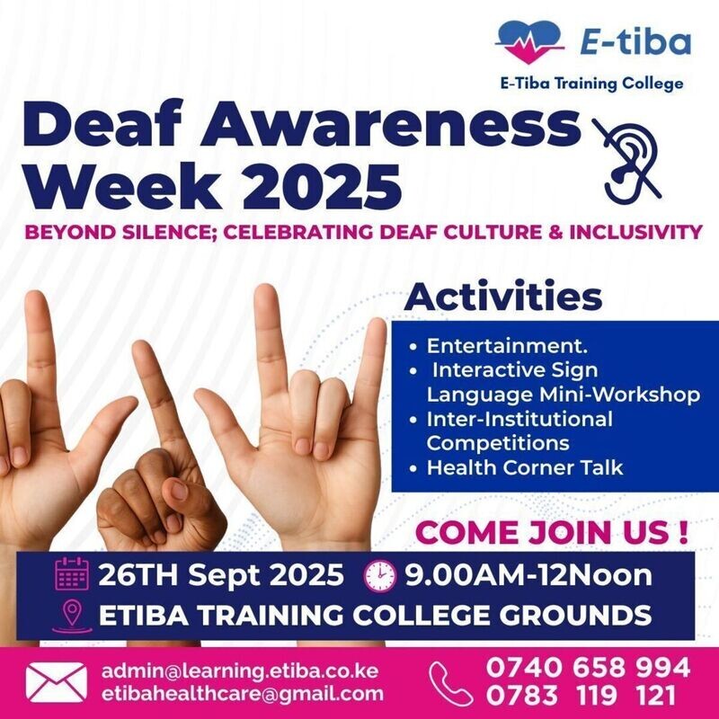 DEAF AWARENESS WEEK 2025