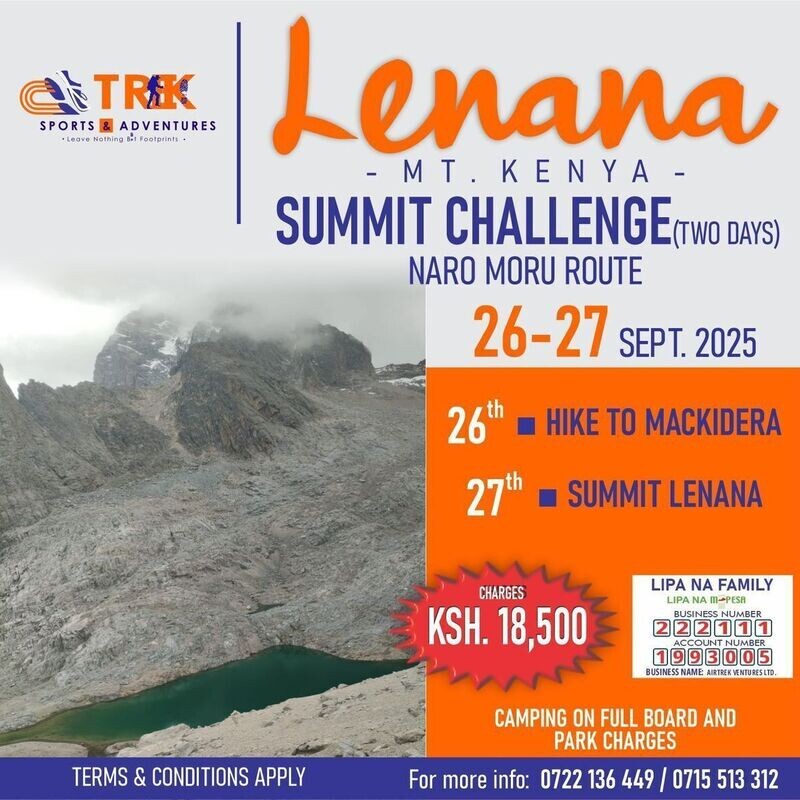 Mt Kenya 2 Day Hike