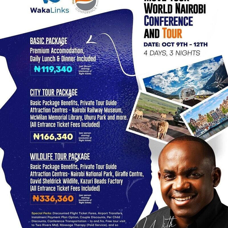 Move Your World Nairobi Conference and Tour