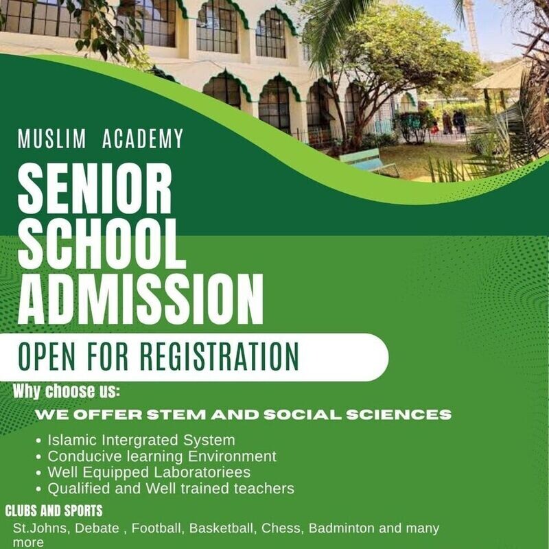 Admission ongoing for Senior school
