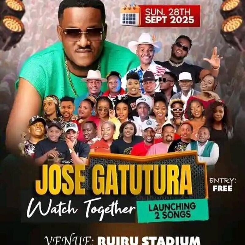 Jose Gatutura birthday + launching of two songs