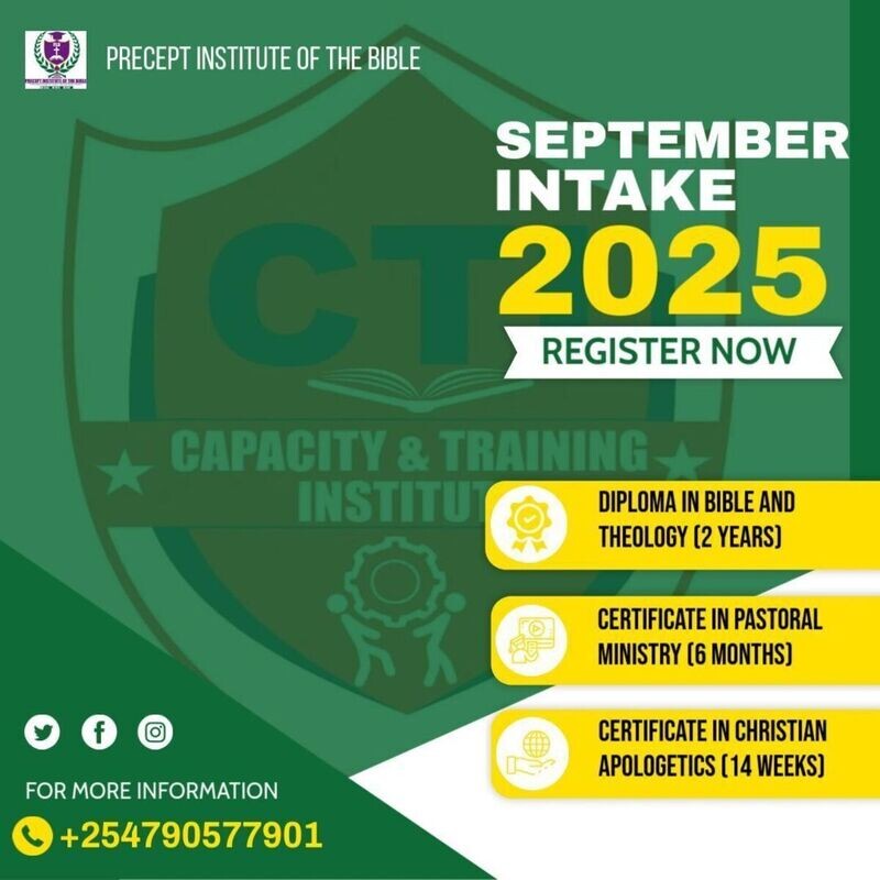 Certification of Bible Exegesis