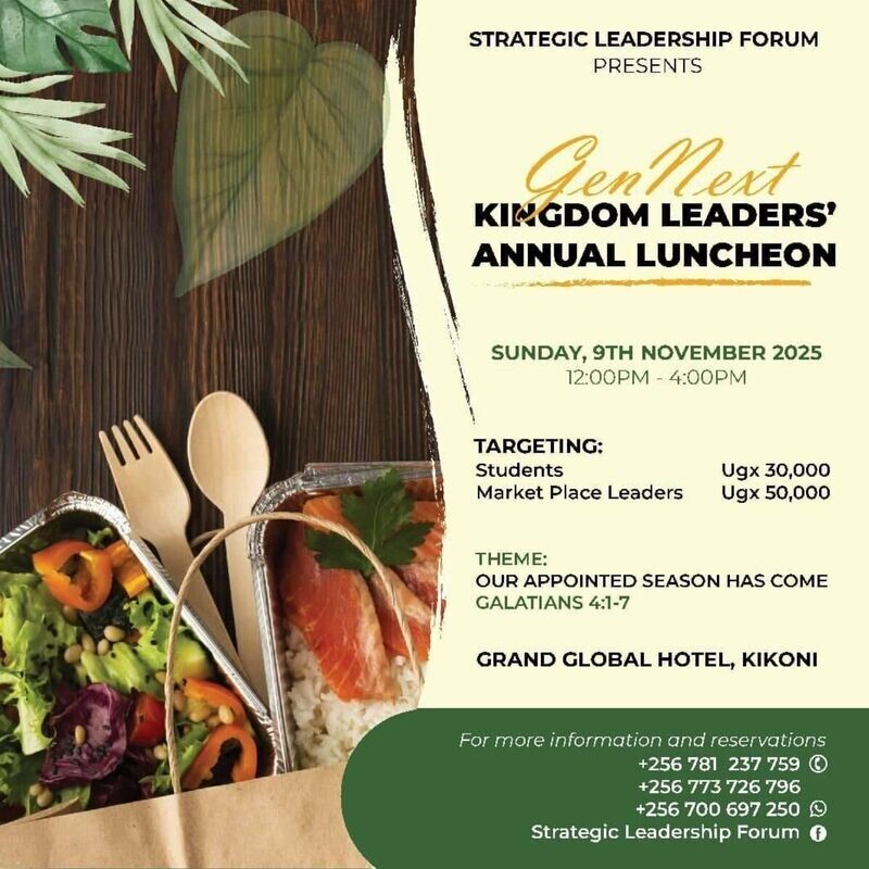SLF GenNext Kingdom Leaders' Luncheon