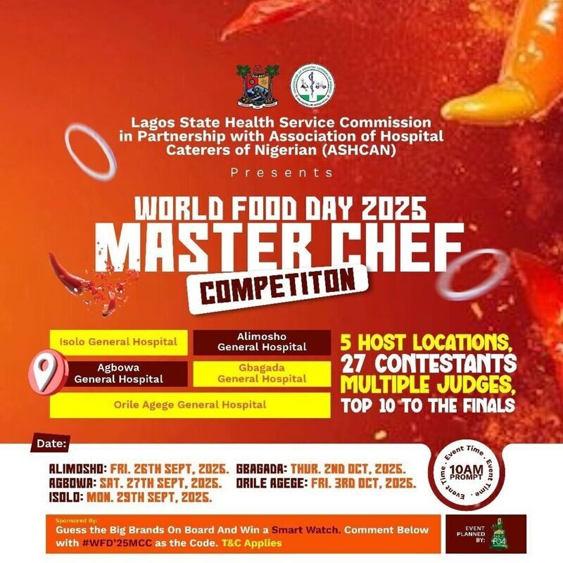 Ashcan World Food Day Master Chef Competition