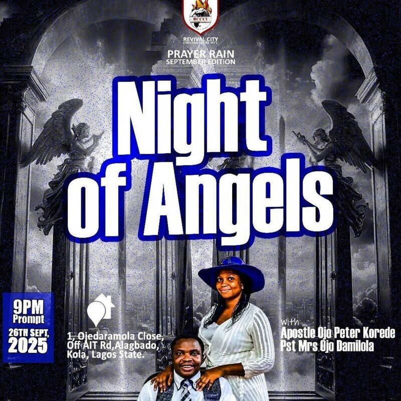 Prayer Rain September Edition