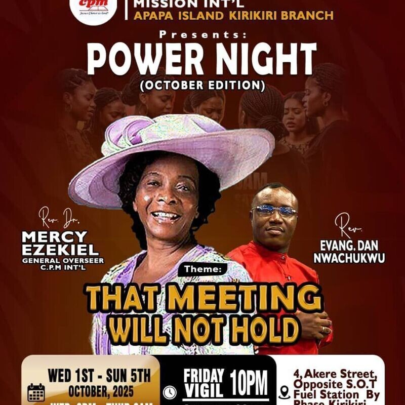 POWER NIGHT OCTOBER EDITION 2025